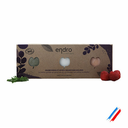 Kit de 2 shampoings et 1 après shampoing | Endro